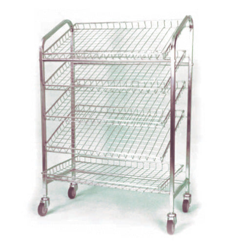 Bread Trolley Display 5-tier