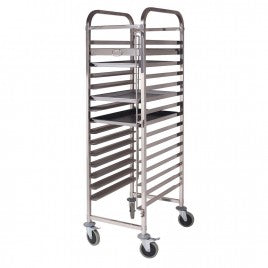 Bread Trolley 16-tier Chrome