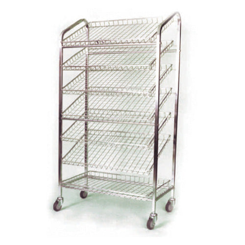 Bread Trolley Display 7-tier