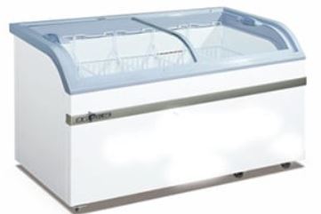 Cool Master Curve Glass Door Freezer 538L WD4-538 1.5m