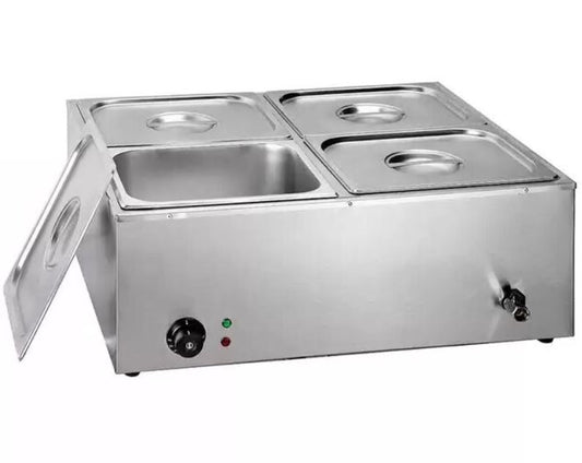 Bain Marie - Electric Table Top 4 Division