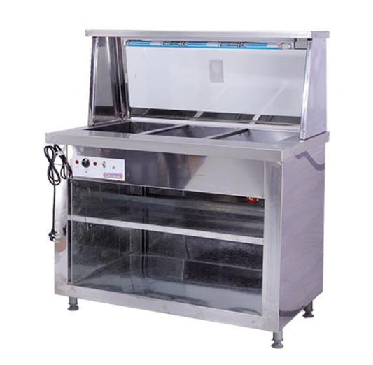 Bain Marie Electric 3 Division Floor Model