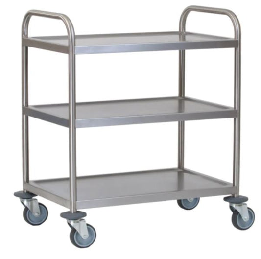 3 Tier Trolley Stainless Steel