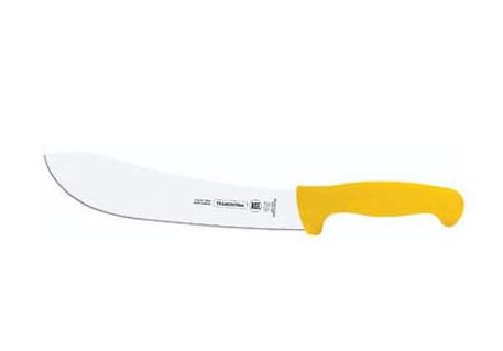 Tramontina Butcher & Meat Knife – 25cm (YELLOW)