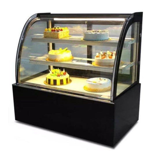 Cake Fridge Curved 1.2m