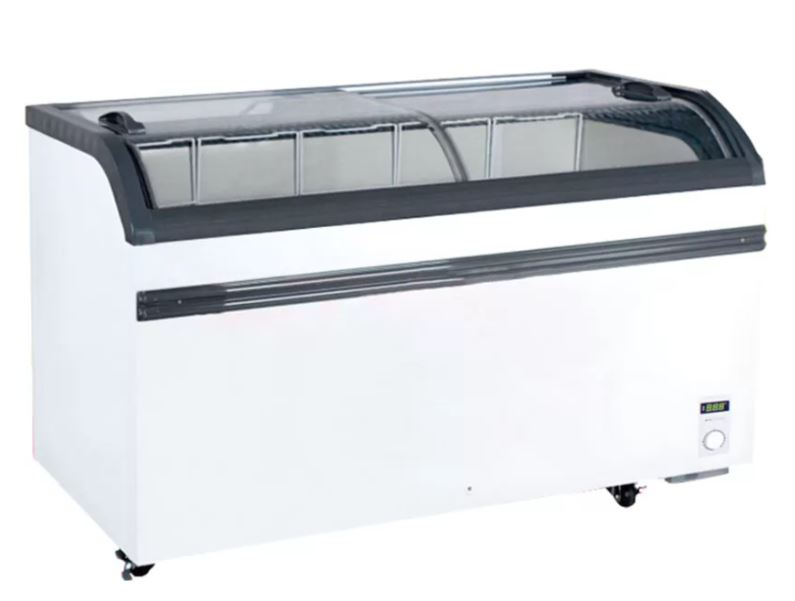 Cool Master Curve Glass Door Freezer 538L WD4-538 1.5m