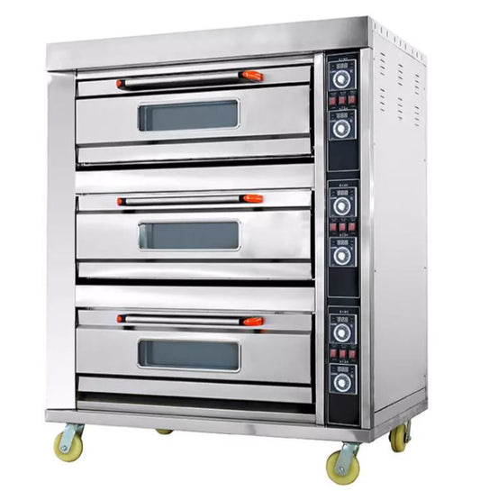 Oven 3 Deck 6 Tray Electric