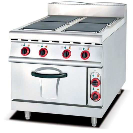 Oven 4 Hot Plate Electric Cooker With Oven