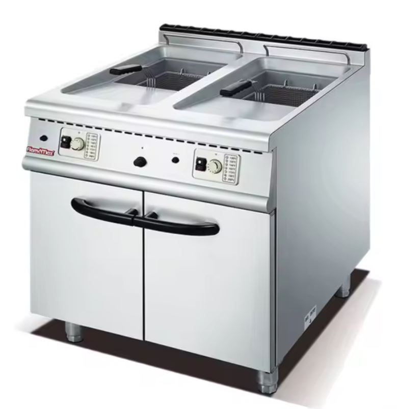 Fryer 2x20lt Gas with Cabinet