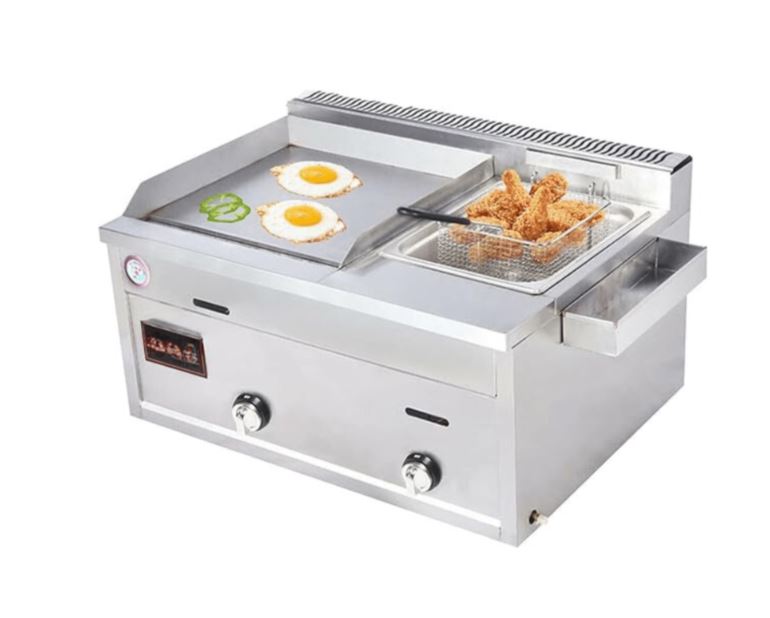 Griddle And Fryer Combo (Gas)