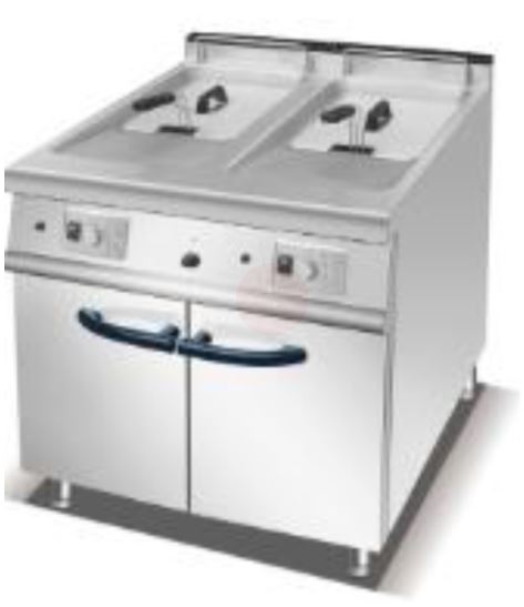 Fryer 2x20lt Gas with Cabinet