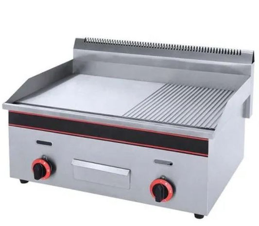 Half Flat Half Groove Griller (Gas)