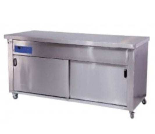 Neutral Service Counter 2300mm X 700mm X 900mm – With *Hot* Doors