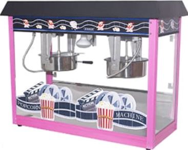 Popcorn Machine 2x8oz POP6A-2 Pink & Black