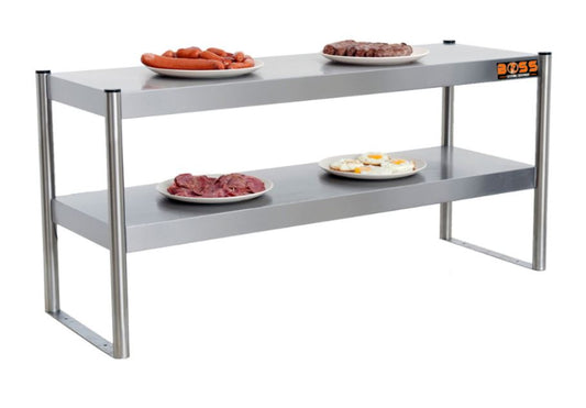 1100mm Double Riser Shelf/plate Warmer (Single Heated)