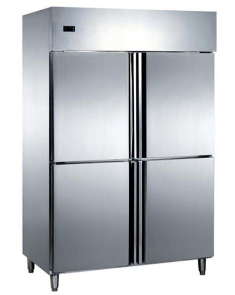 Commercial Freezer & Fridge S/Steel 4 Door