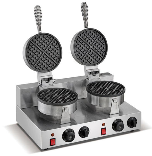 Double Waffle Machine 2 Plate