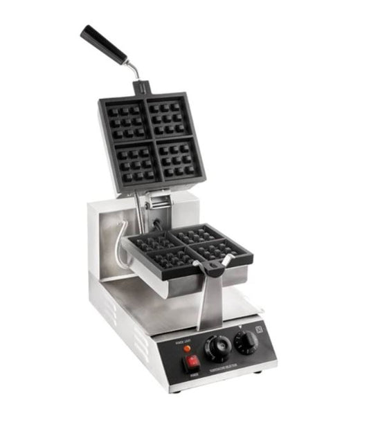 Belgian Single Waffle Machine Square – Rotating